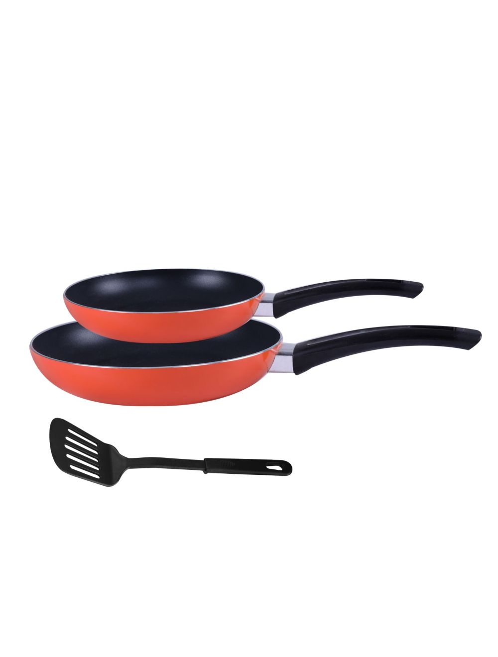 Royalford 3Pcs Aluminium Fry Pan 18 & 24 Cm