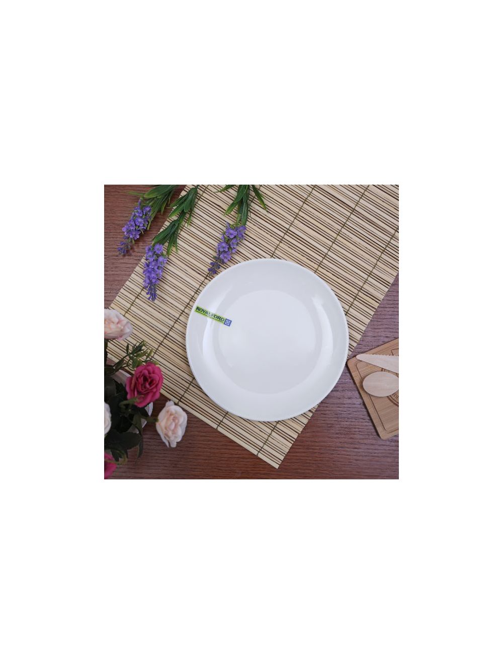 RoyalFord Porcelain Ware 7 Inch Magnesia Dinner Plate