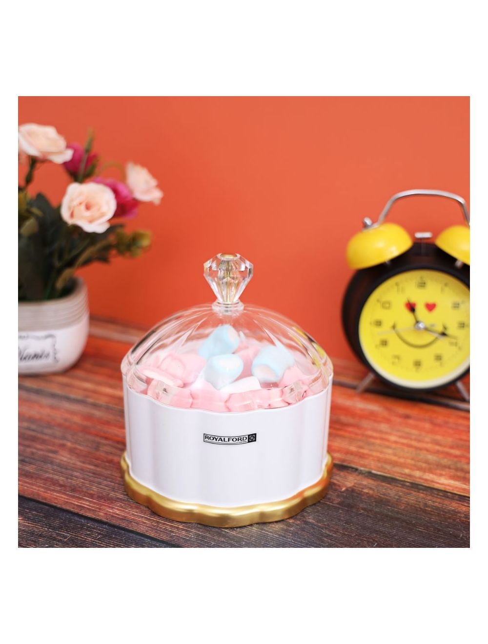 Royalford 13 CM Acrylic Candy Box