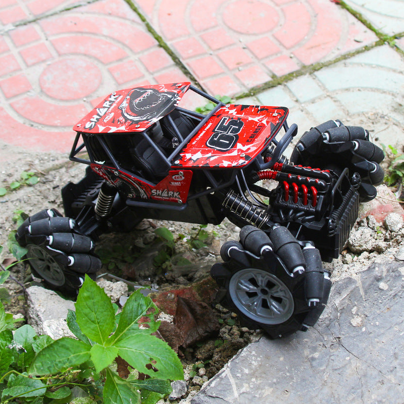 لعبة سيارة دريفت بجهاز تحكم عن بعد 4WD RC Car 1:16 2.4G Stunt Drift Run مائل