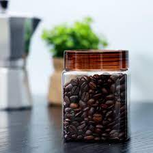 Royalford 450ml Crystalia Square Canister Transparent