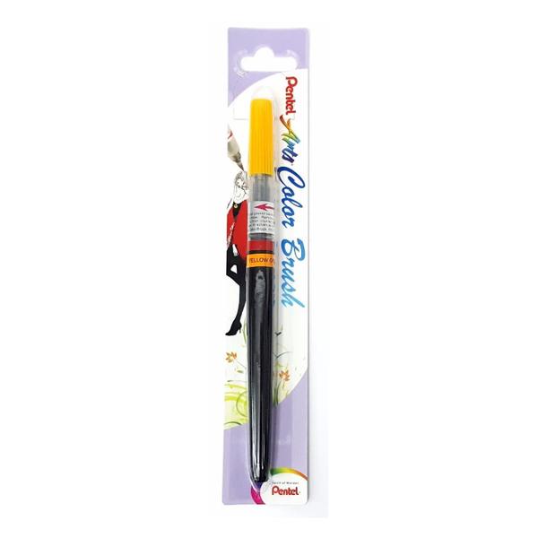Pentel XGFL 140 Colour Brush Yellow Orange