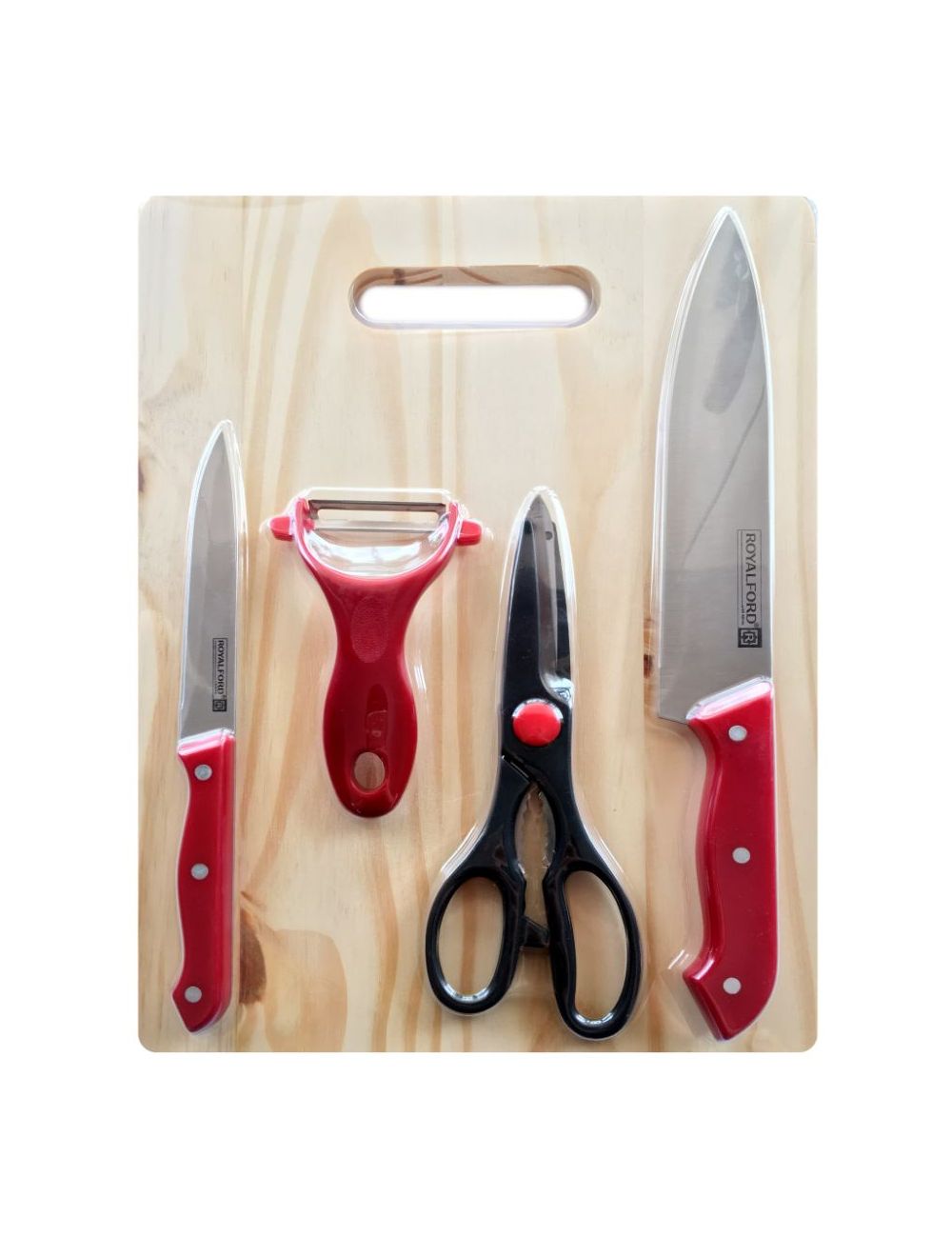 Royalford - Deluxe Cutting Set 5 Pcs