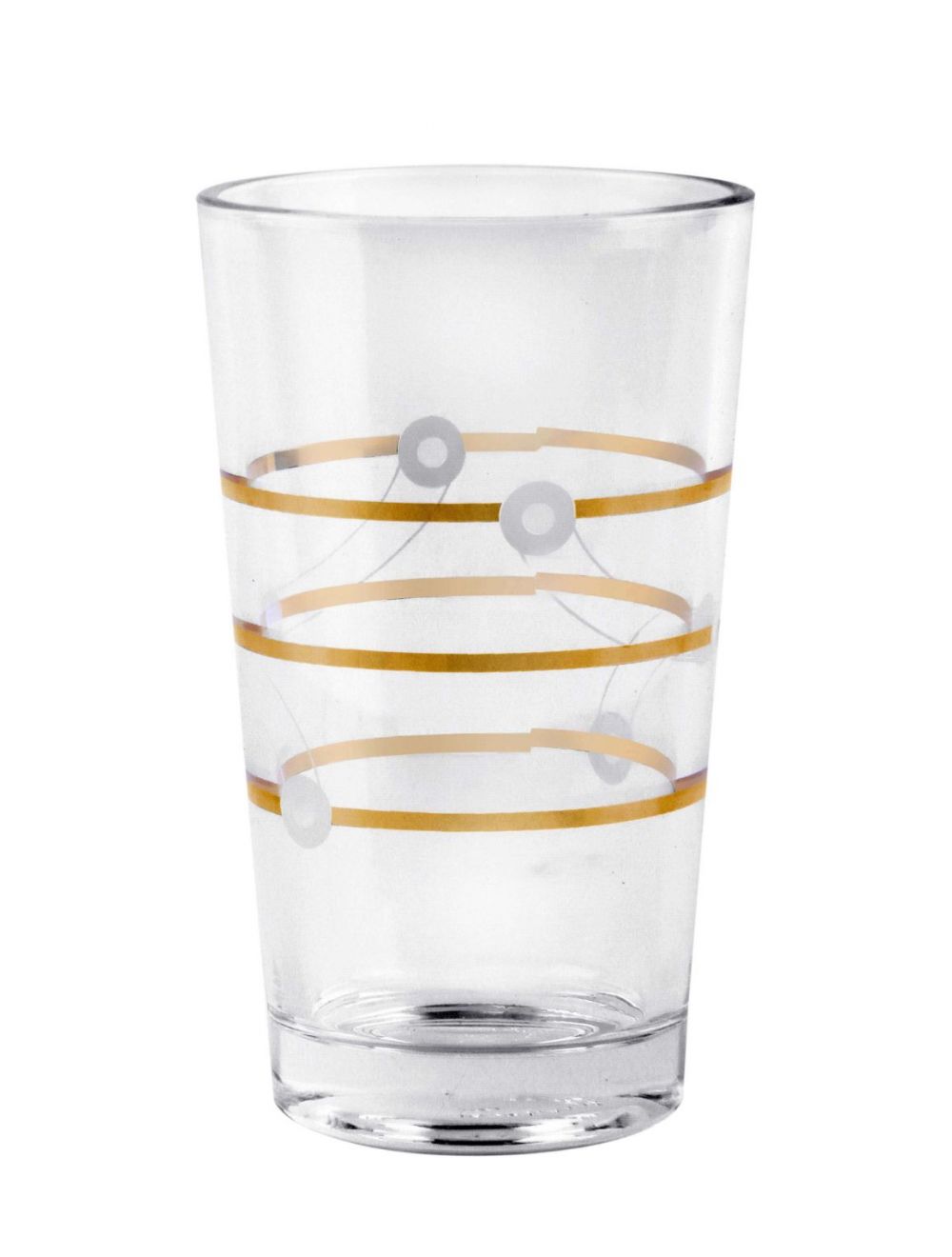 Royalford Glass Lara Royal Tea Set 6 Pieces