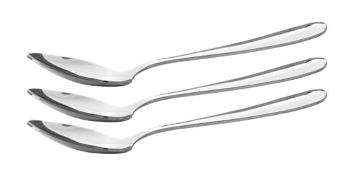 Royalford 3Pcs Ts Tea Spoon Plain Pattern Cutlery