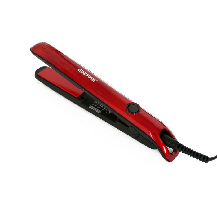 Geepas Ceramic Hair Straightener Red Online at Best Price - Halabh