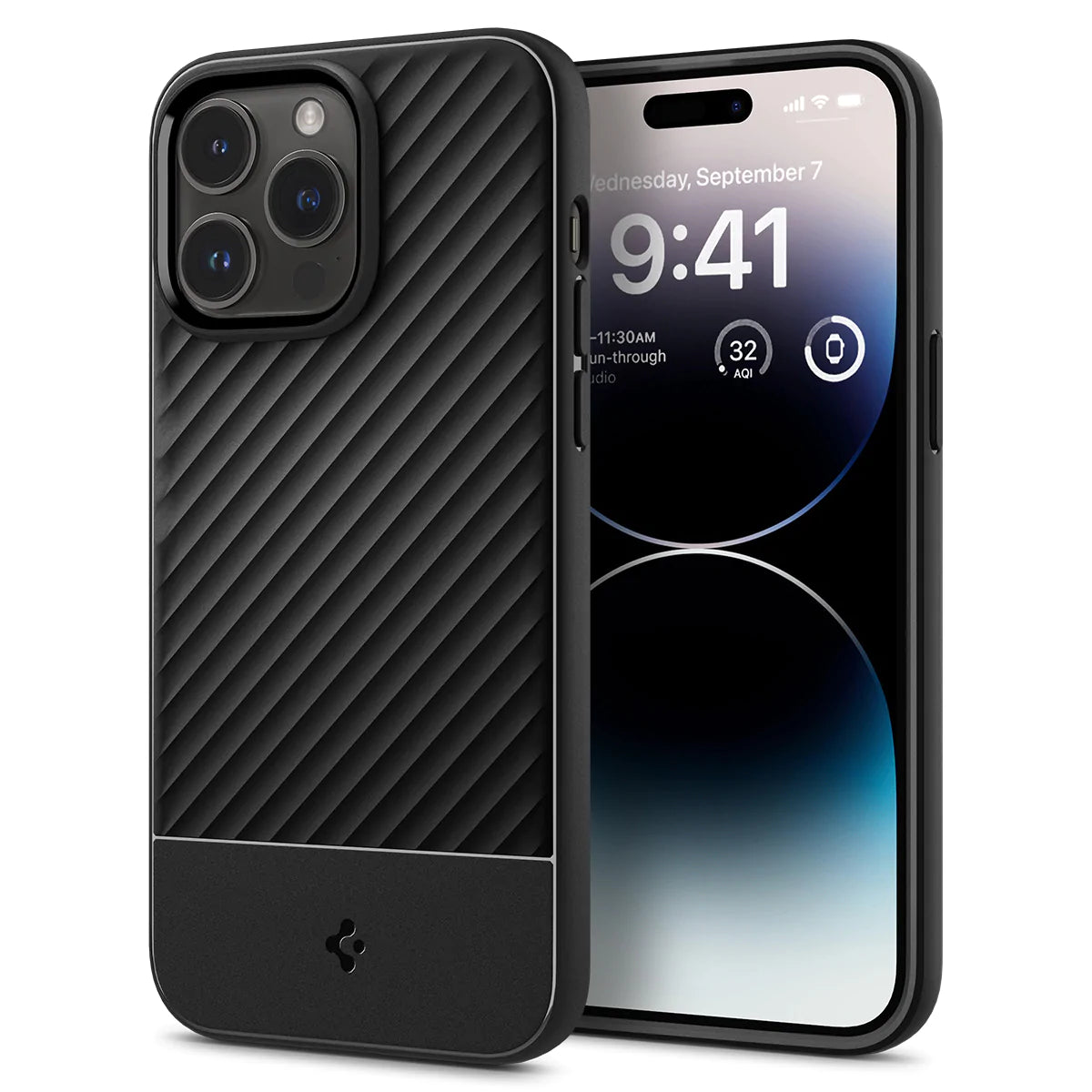 Spigen Liquid Air Armor Designed for iPhone 14 Case (2022) - Matte Black