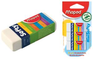 Maped Eraser Mini Softy Bls 3Pcs