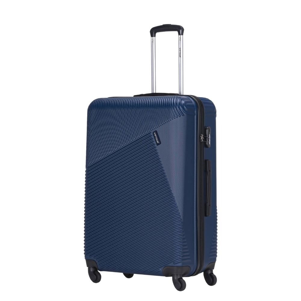 VipTour Abs Trolley Luggage 3PCS Set Dark Blue