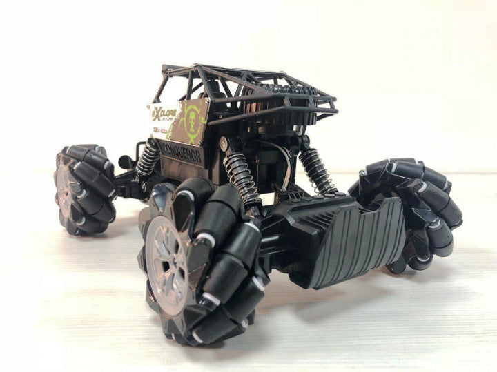 لعبة سيارة دريفت بجهاز تحكم عن بعد 4WD RC Car 1:16 2.4G Stunt Drift Run مائل