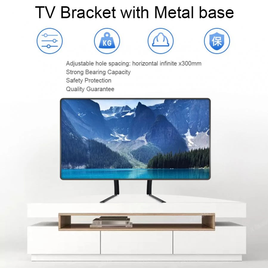 StarGold TV Stand Base Bracket Monitor Mount 26-43 25KG