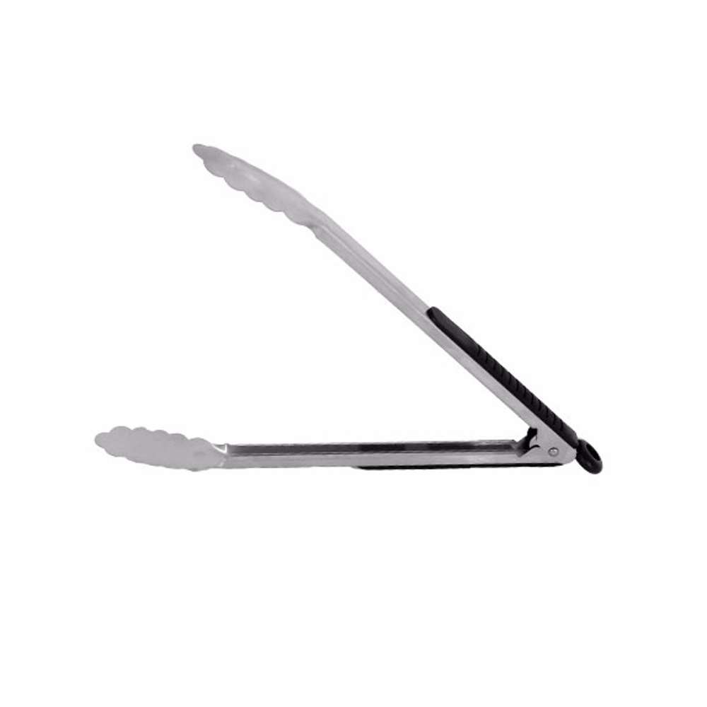 RoyalFord Stainless Steel Food Tongs 9Inch Silver