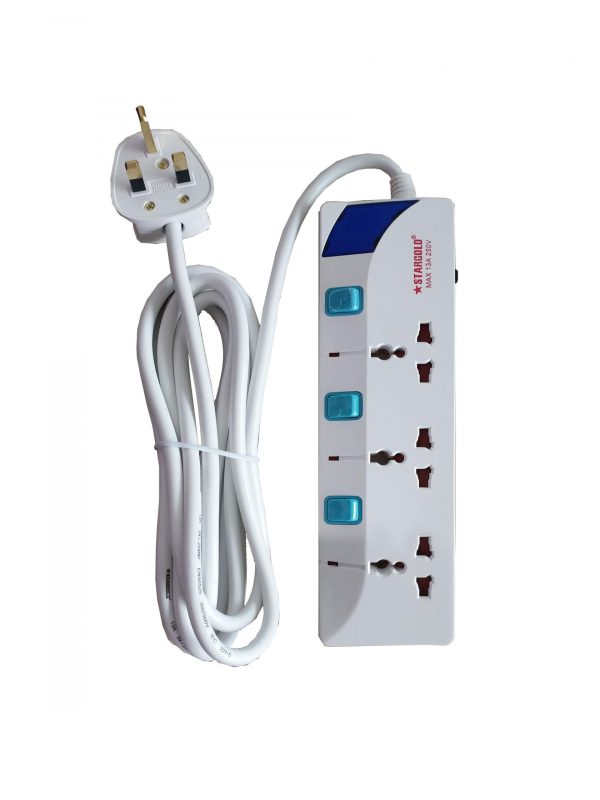 Stargold Extension Cord - SG-853 | Home Appliance & Electronics | Halabh.com