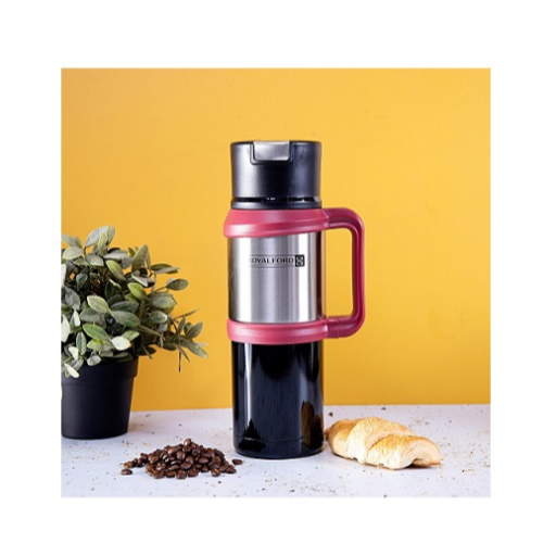 Shop Royalford Thermo Vacuum Flask 1200 Ml | Best Vacuum | Halabh