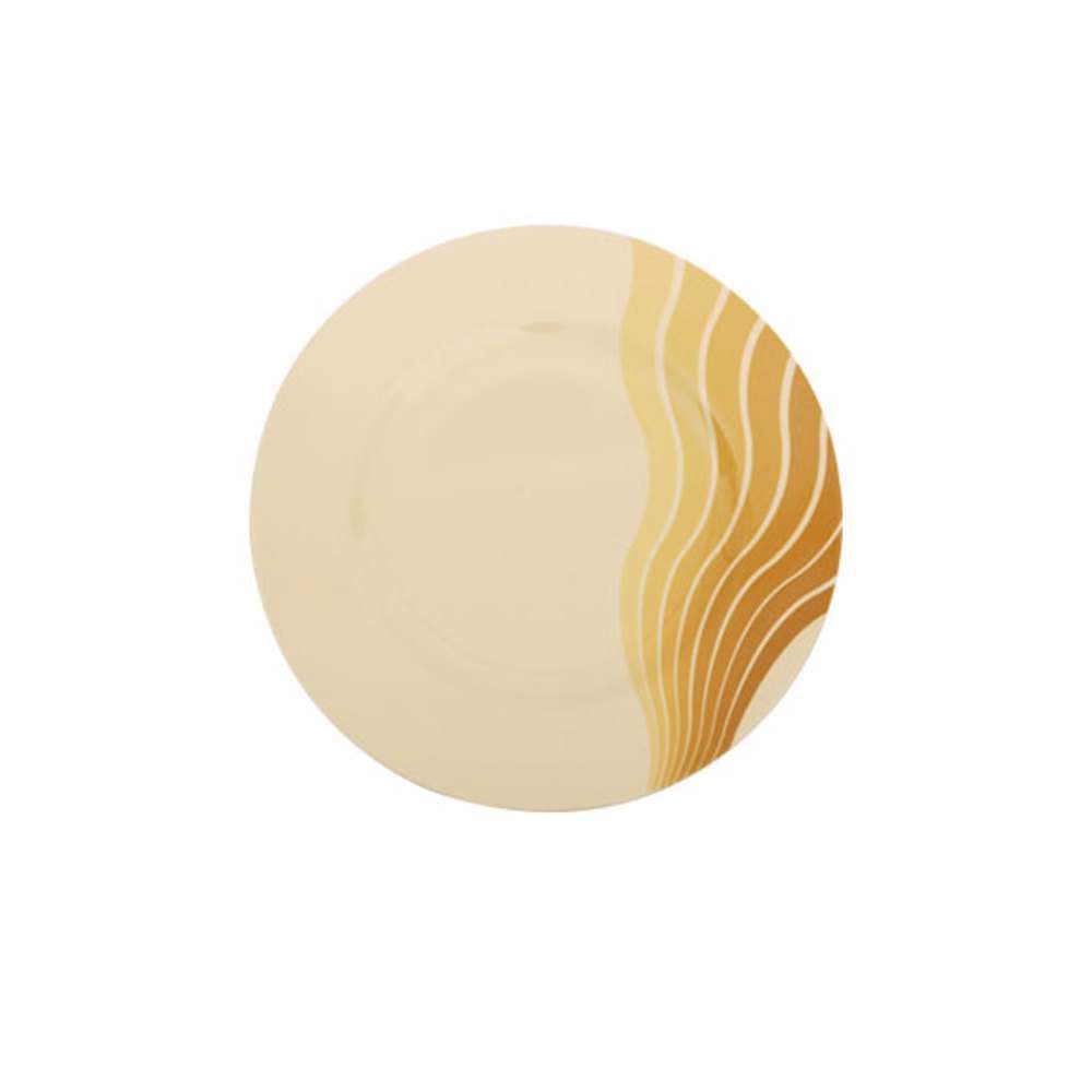 Royalford Melamine Ware 8 Inch Dinner Plate Radiant Thai Yellow RF8190