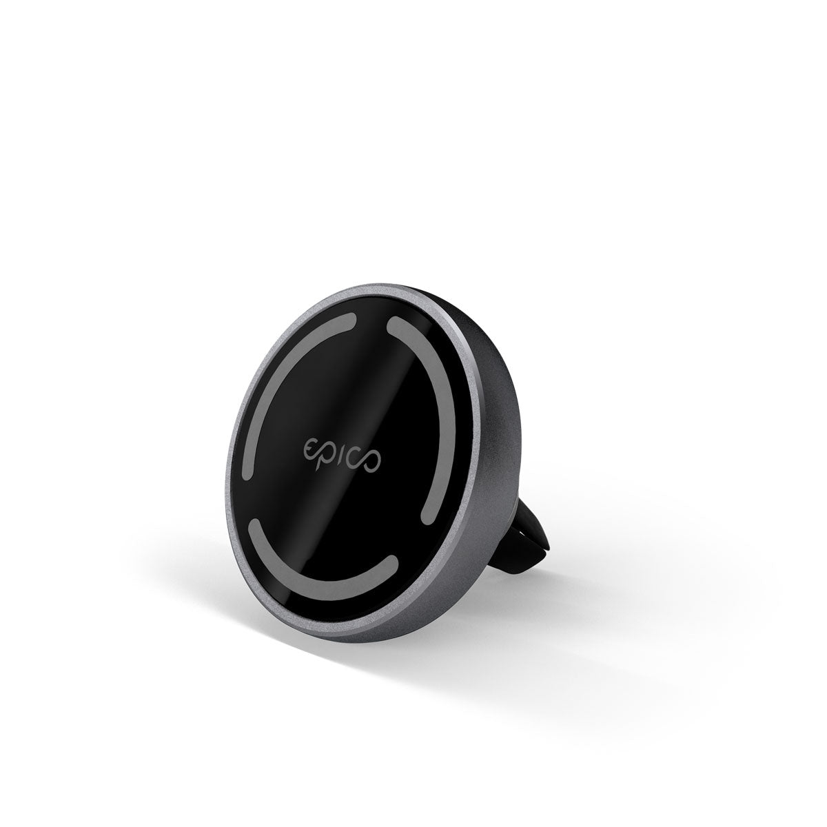 Epico Magnetic Wireless Car Charger (Magsafe Compatible) 15W/10W/7,5W + 18W  Qc Space Gray