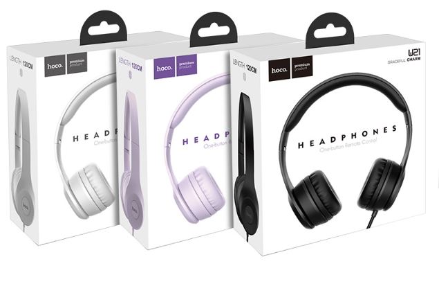 W21 Graceful Charm Wired Headset With Mic