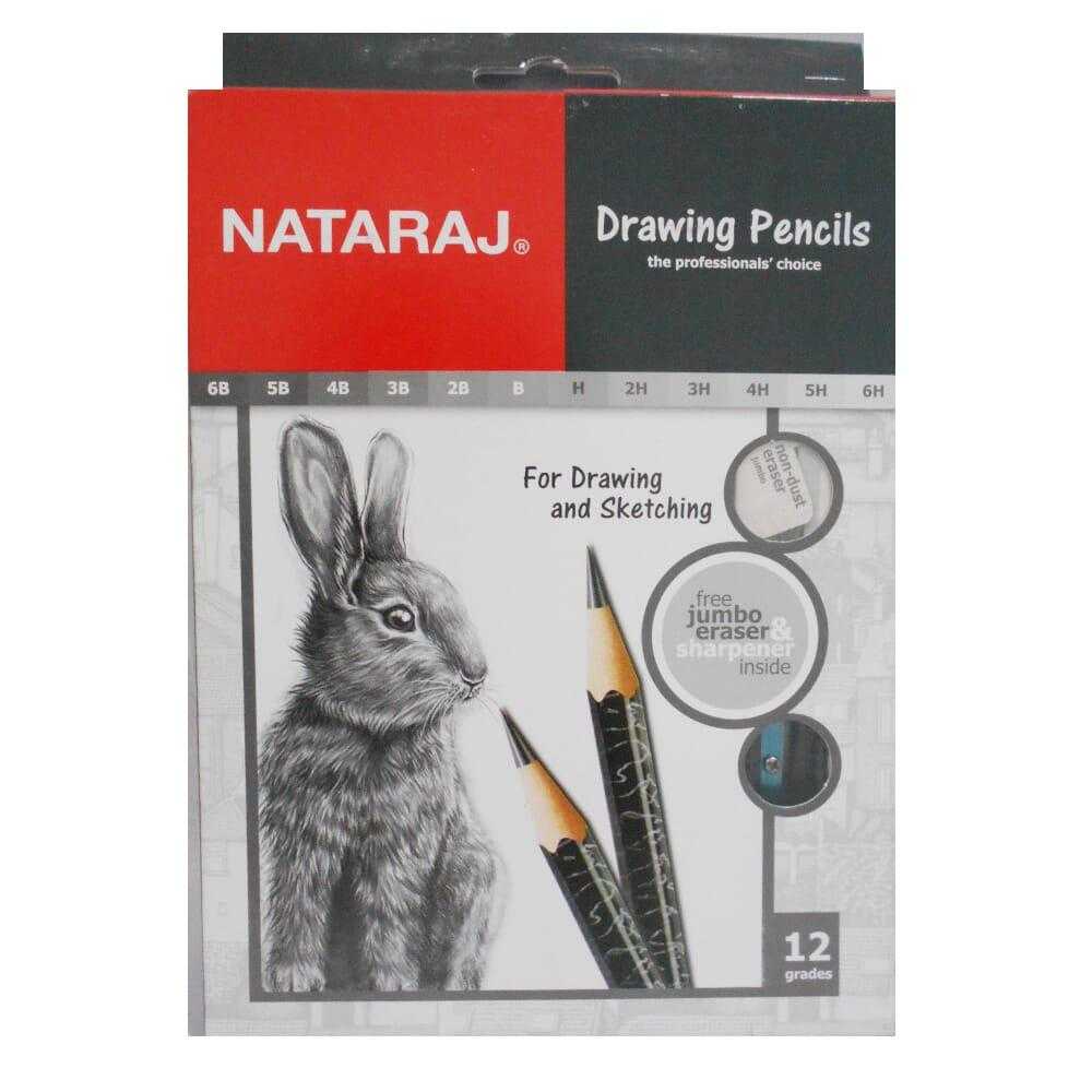 Nataraj Drawing Pencils the Professionals
