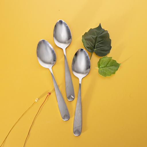 Royalford 3Pcs Ts Tea Spoon Plain Pattern Cutlery