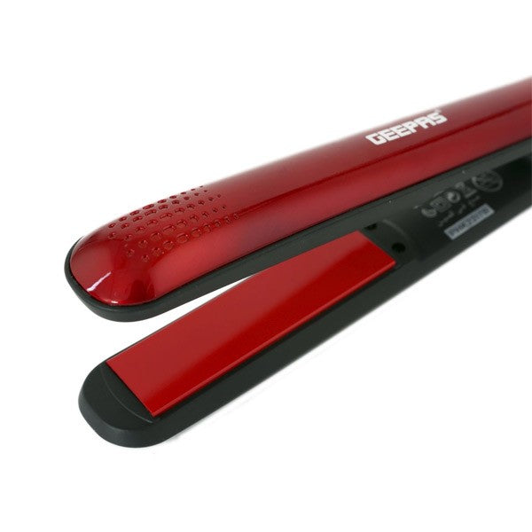 Geepas Ceramic Hair Straightener Red Online at Best Price - Halabh