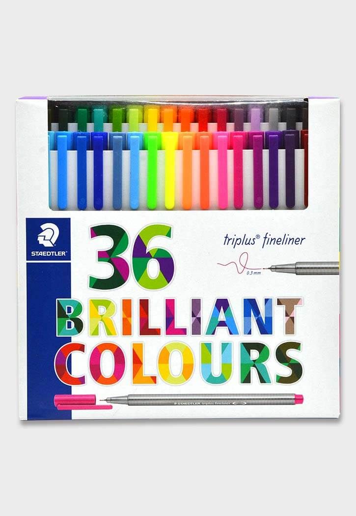 STAEDLER Triplus Fineliner 36col ST-334-C36