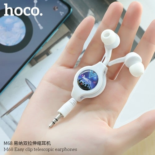 Hoco Earphones White M68 Online at Best Price - Halabh