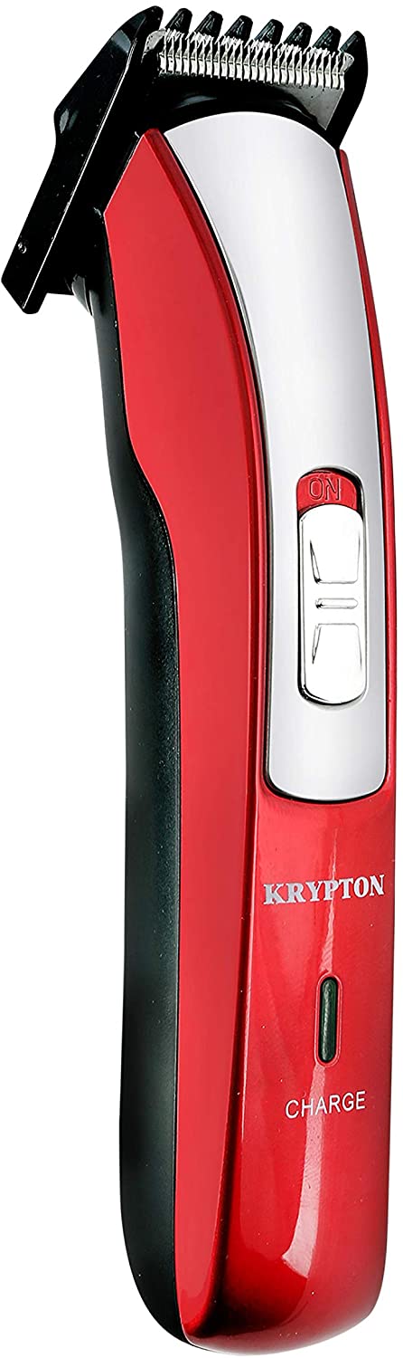 Krypton Rechargeable Trimmer - Red & Black