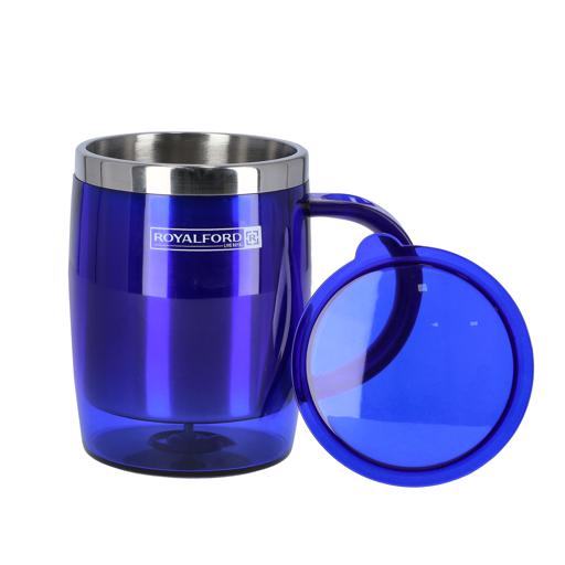 Royalford 14 Oz Travel Mug Blue