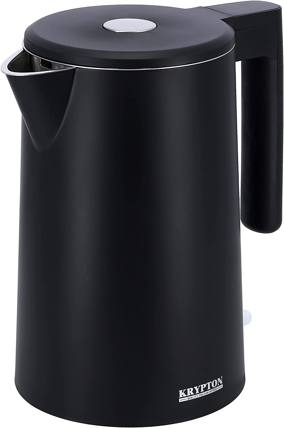 Krypton Double Wall Electric Kettle 1.7litre Capacity Black