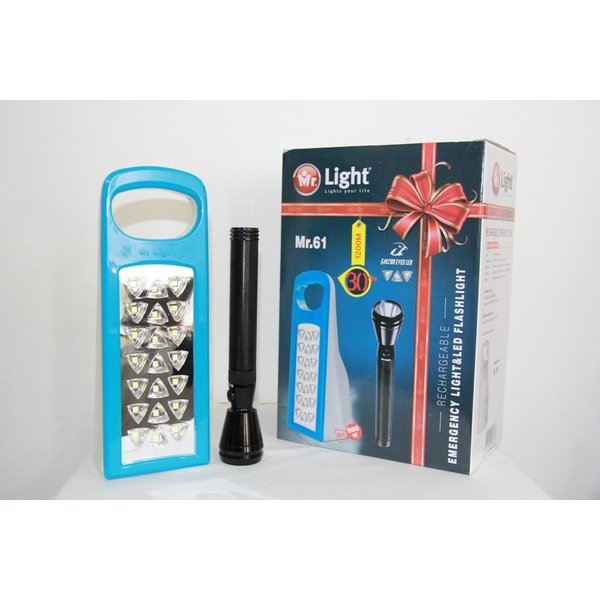 Mr Light Emergency Light And Torch Combo - MR-MR64
