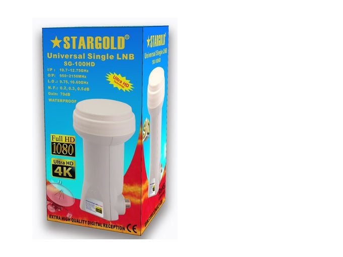 Stargold Single LNBF - SG-100- IShape | Home Appliance & Electronics | Halabh.com