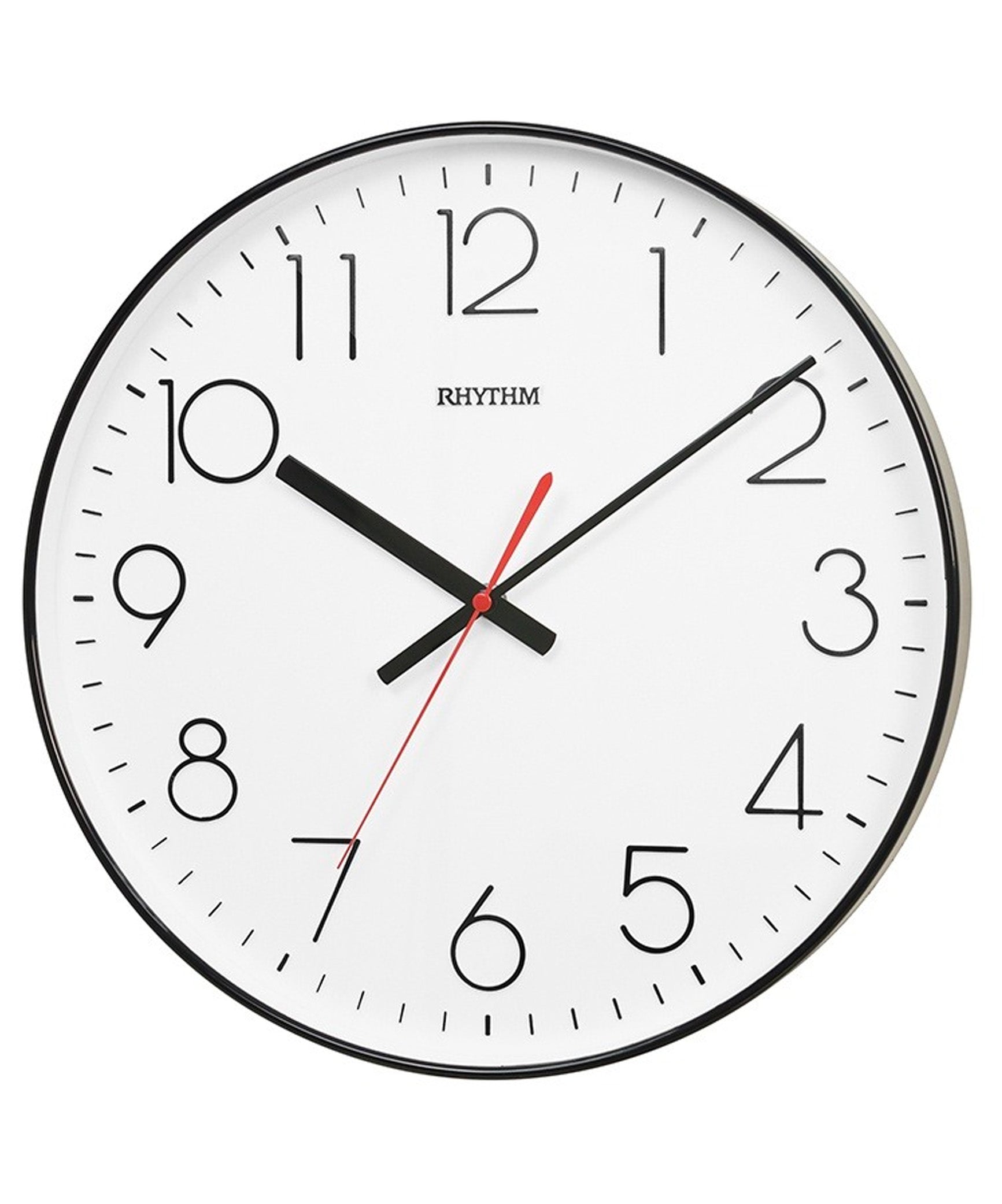 Rhythm Wall Clock Analog CMG602NR02 | stylish watch | accurate timekeeping | wall clock | round clock | Casio watch | wall watch | home décor | timepiece | Halabh.com