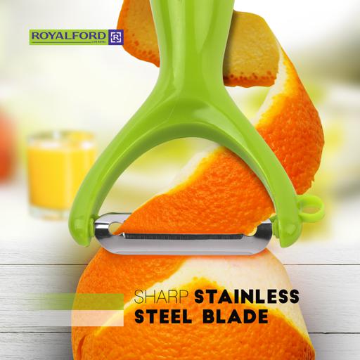 Royalford Y Peeler With ABS Handle Green