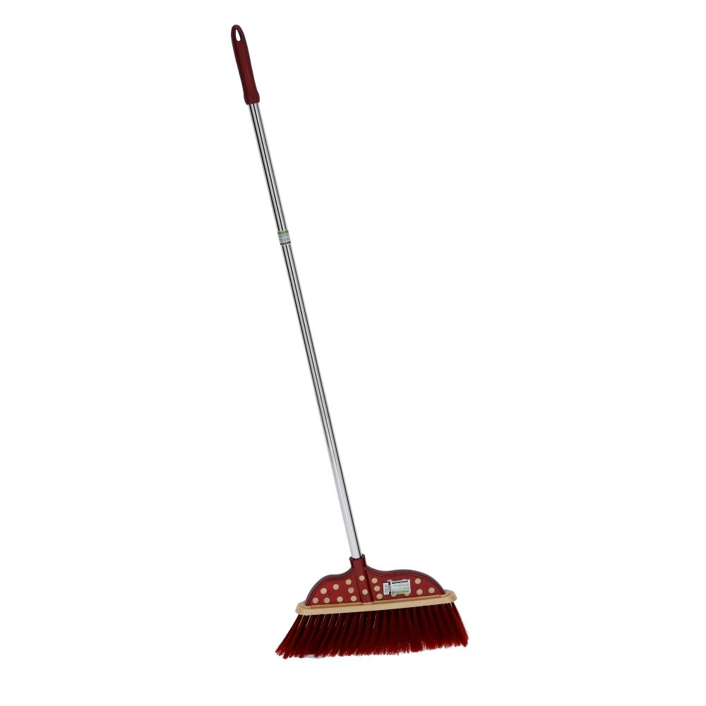 Royalford Long Floor Broom with Strong Handle Brown