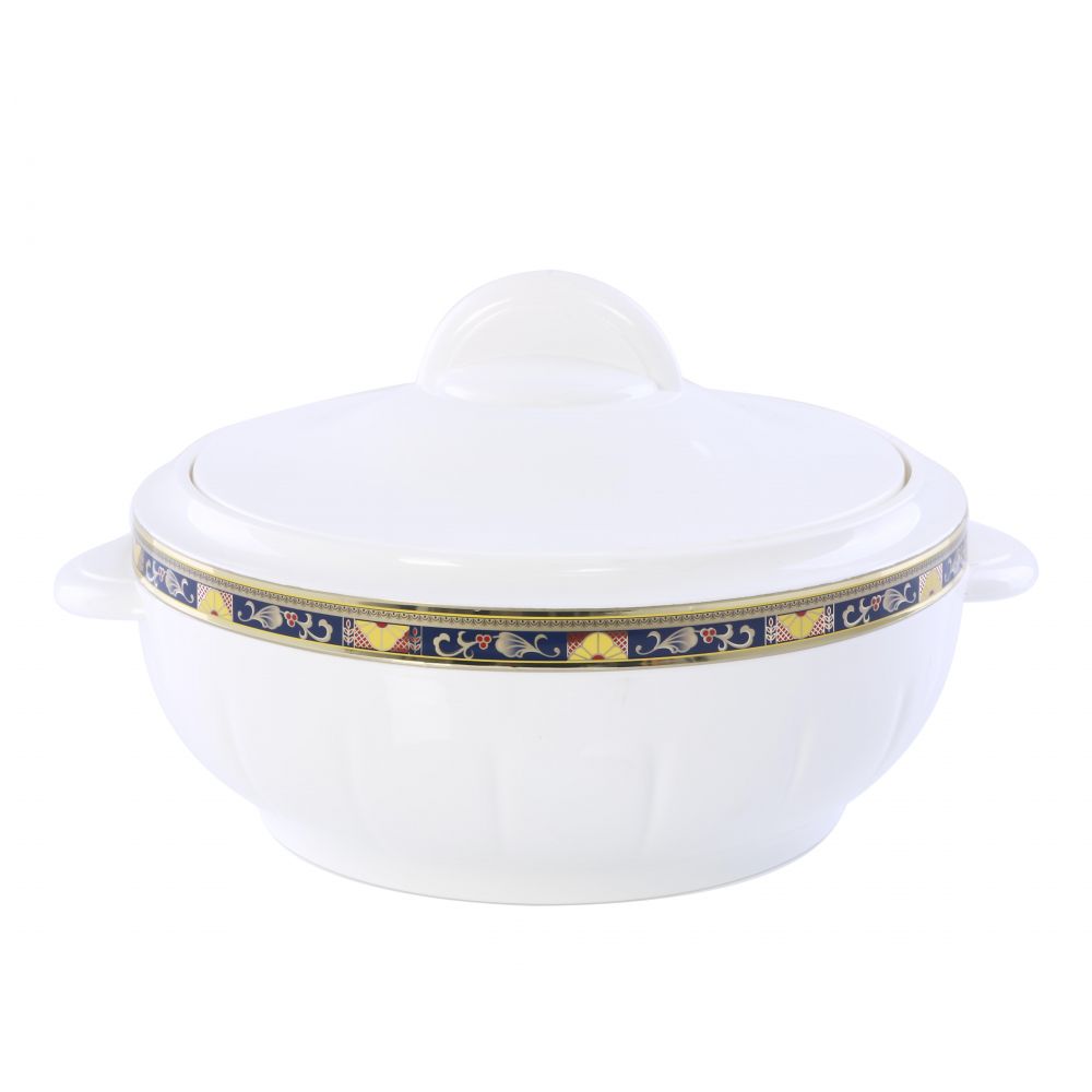Royalford 1200 Ml 1.2 Litre Classic Casserole White
