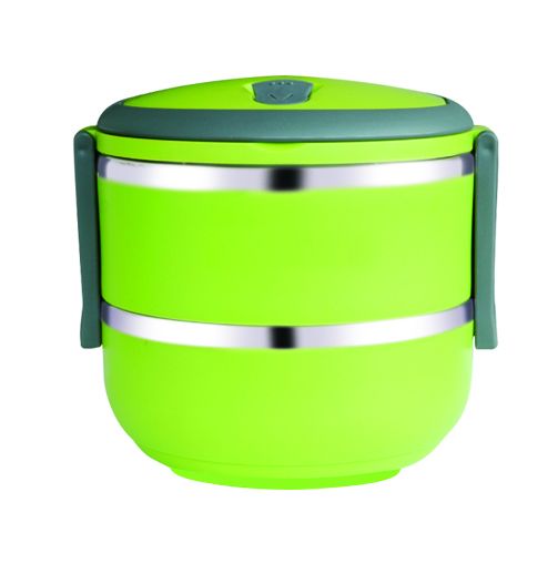 Royalford Double Layer Lunch Box Green
