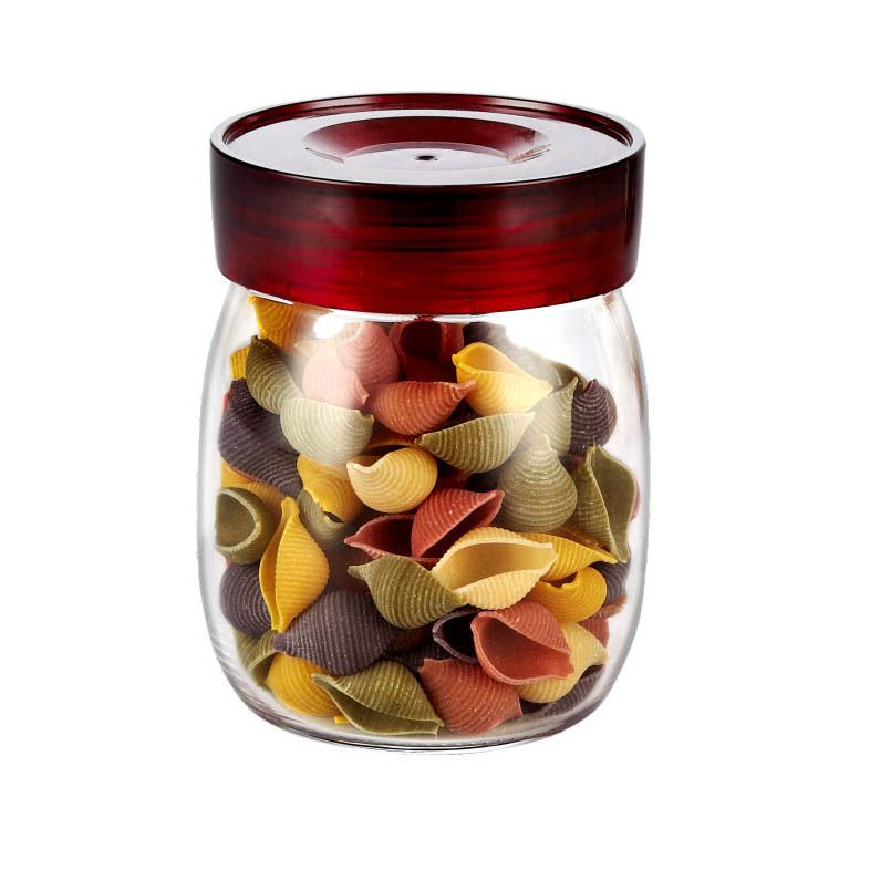 Royalford Round Airproof Glass Tank 800ml