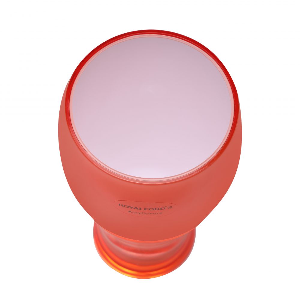 Royalford Acrylic Glass Capacity 410 mL Red