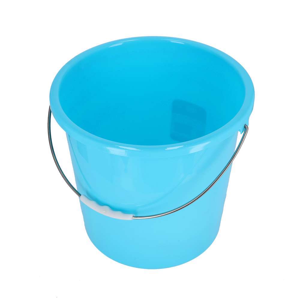 Delcasa Plastic Bucket with Lid | Capacity 20L | Color Blue | Bathroom Accessories in Bahrain | Halabh