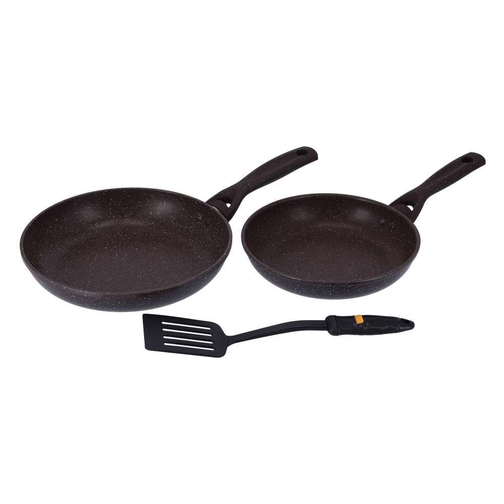 Delcasa 3 Piece Aluminium Frypan - DC1844