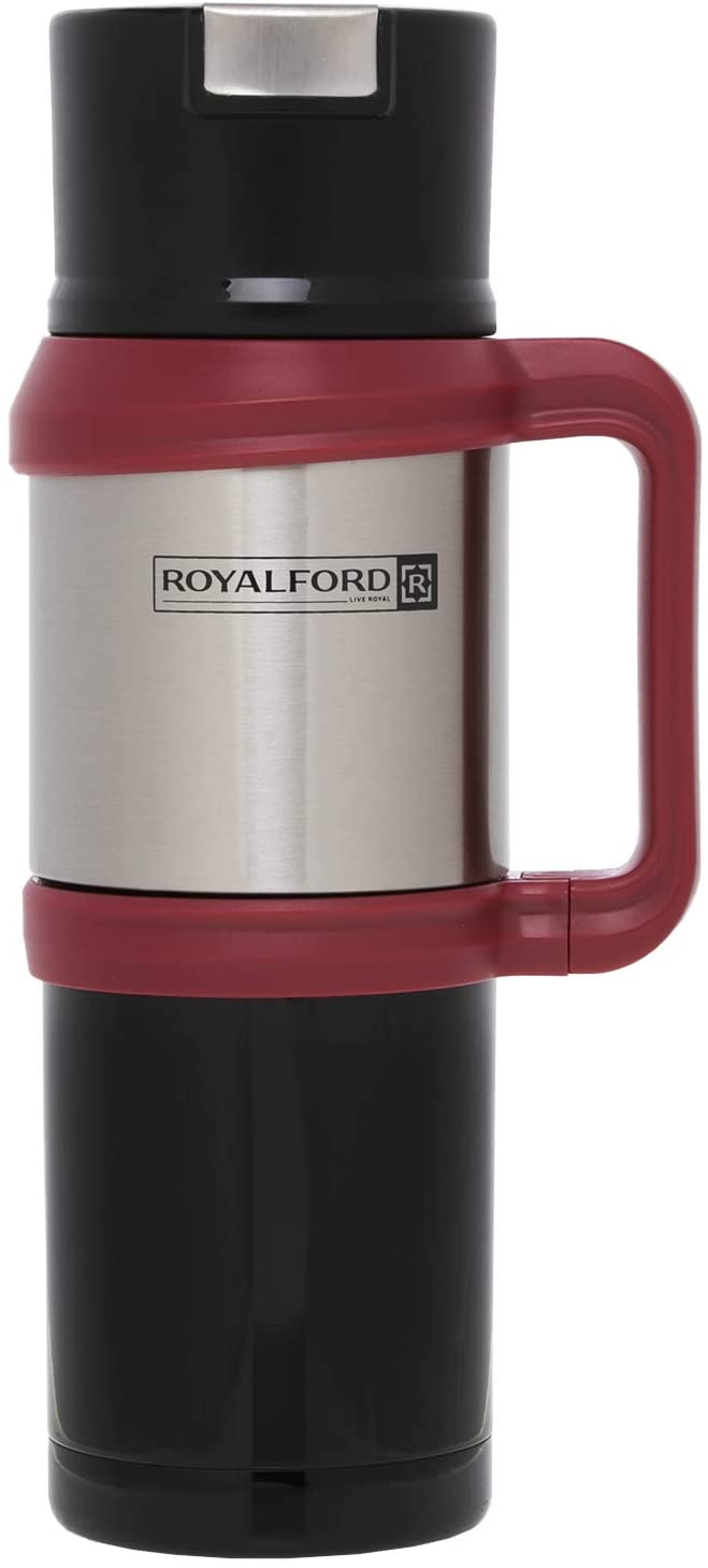 Shop Royalford Thermo Vacuum Flask 1200 Ml | Best Vacuum | Halabh