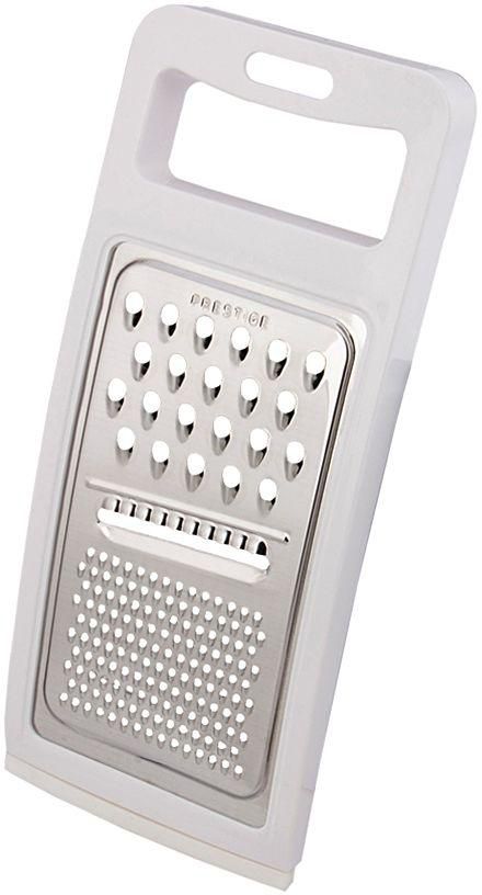 Prestige 3 Way Stainless Steel Flat Grater White
