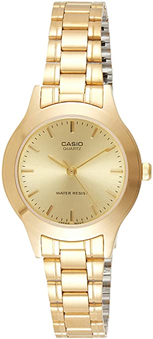 Casio Stainless Steel Wristwatch LTP-1128N-9ARDF | Stainless Steel | Mesh Strap | Water-Resistant | Minimal | Quartz Movement | Lifestyle | Business | Scratch-resistant | Fashionable | Halabh.com