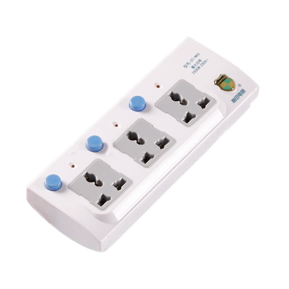 Krypton 3 Way Plug Socket Multi Plug Socket Power Extension Socket