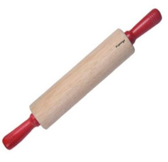 Flamingo Wooden Rolling Pin