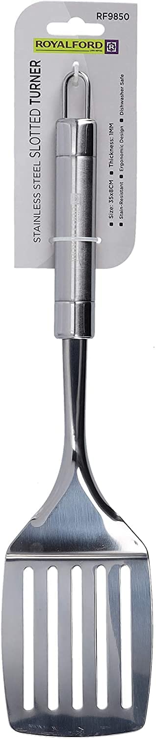 Royalford Stainless Steel Slotted Turner