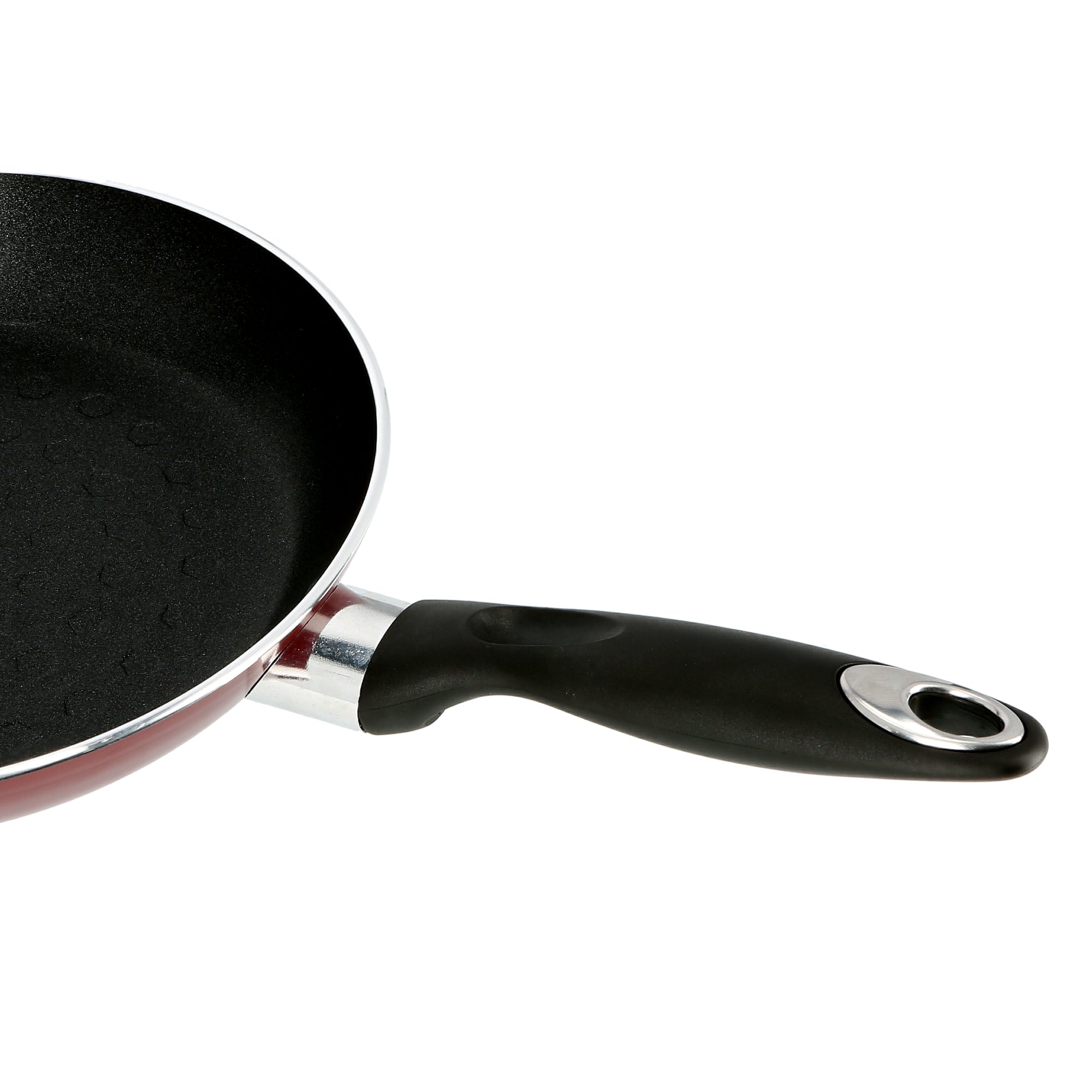 Royalford 24cm Non Stick Fry Pan Red