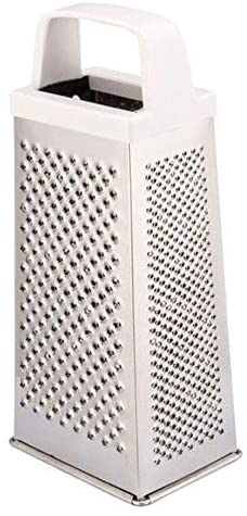 Prestige 4 Way Box Grater Silver & White