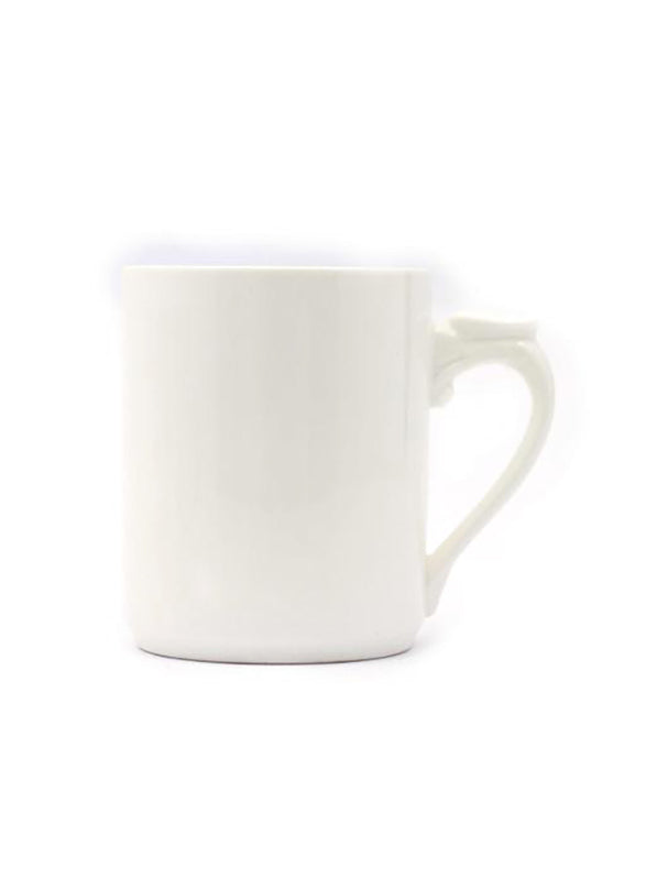 Royalford 14oz Bone Wave Coffee Mug White
