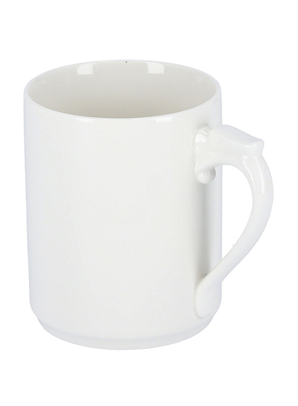 Royalford 14oz Bone Wave Coffee Mug White
